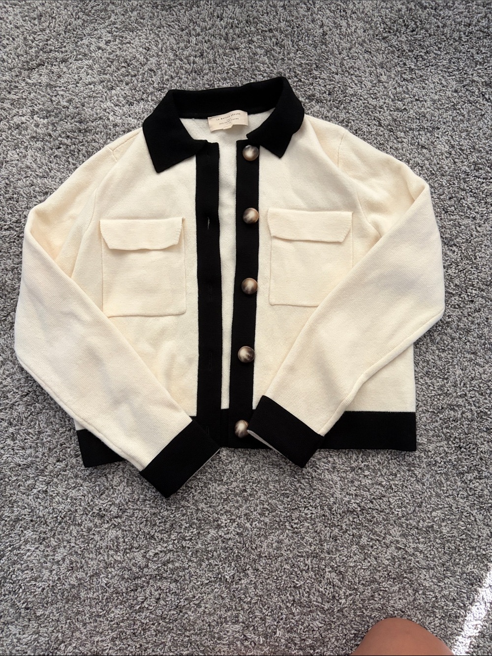 Sezane betty cardigan xs